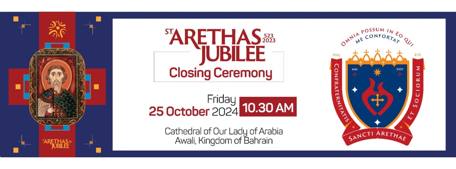 St. Arethas Jubilee Closing Ceremony